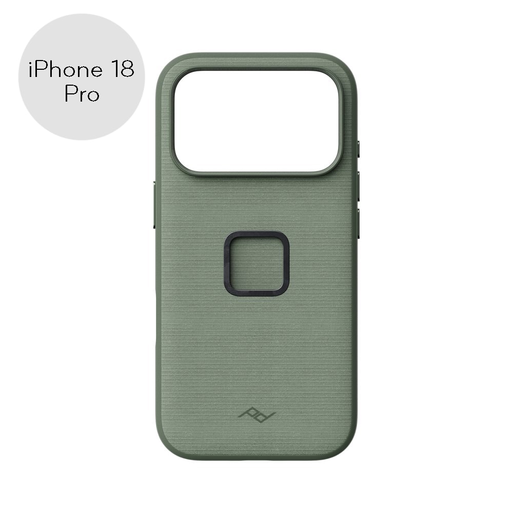 Peak Design(ピークデザイン) エブリデイ ケース iPhone 18 Pro セージ / ナイロンキャンバス / M-MC-CN-SG-1