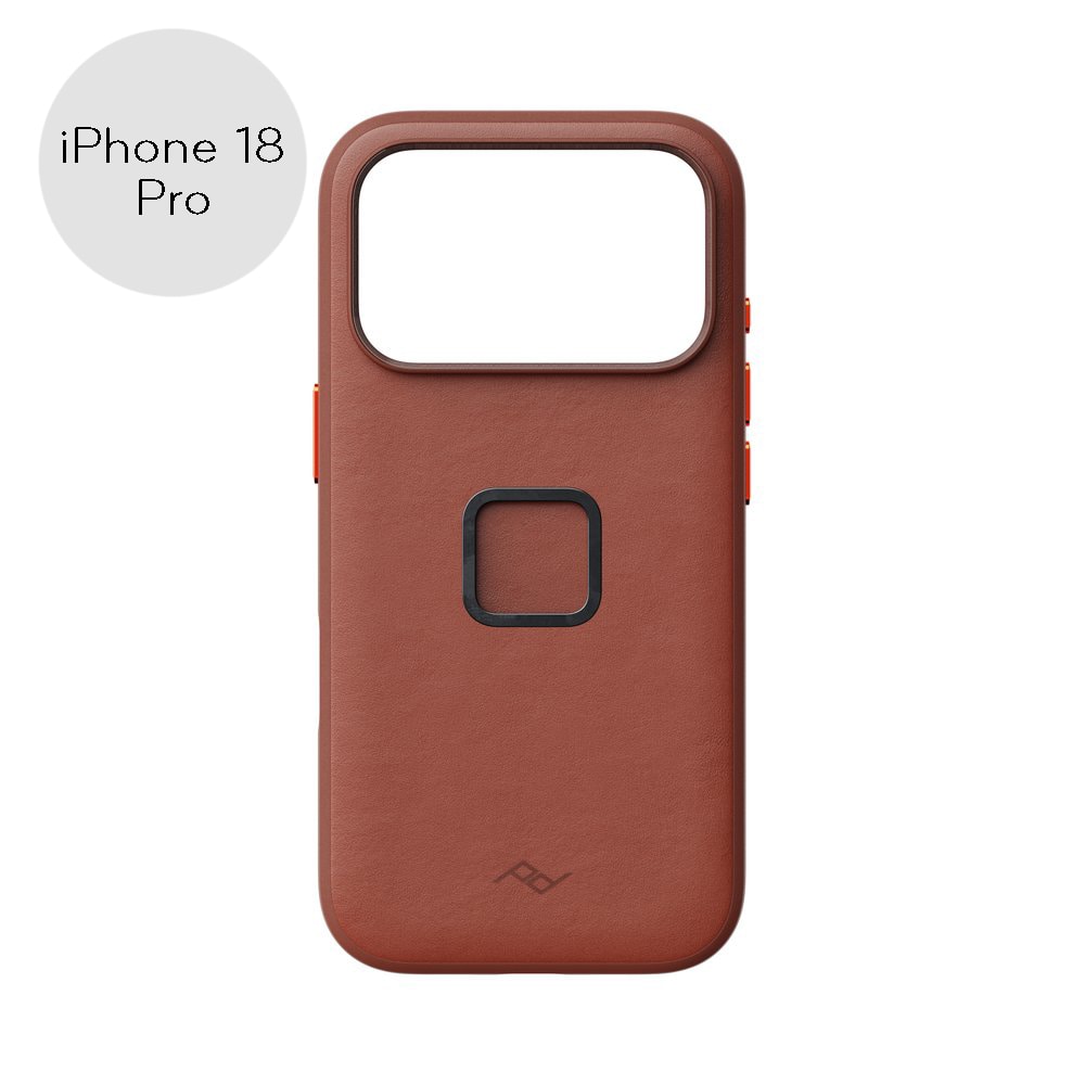 Peak Design(ピークデザイン) エブリデイ ケース iPhone 18 Pro レッドウッド / クラリーノ / M-MC-CN-RD-1