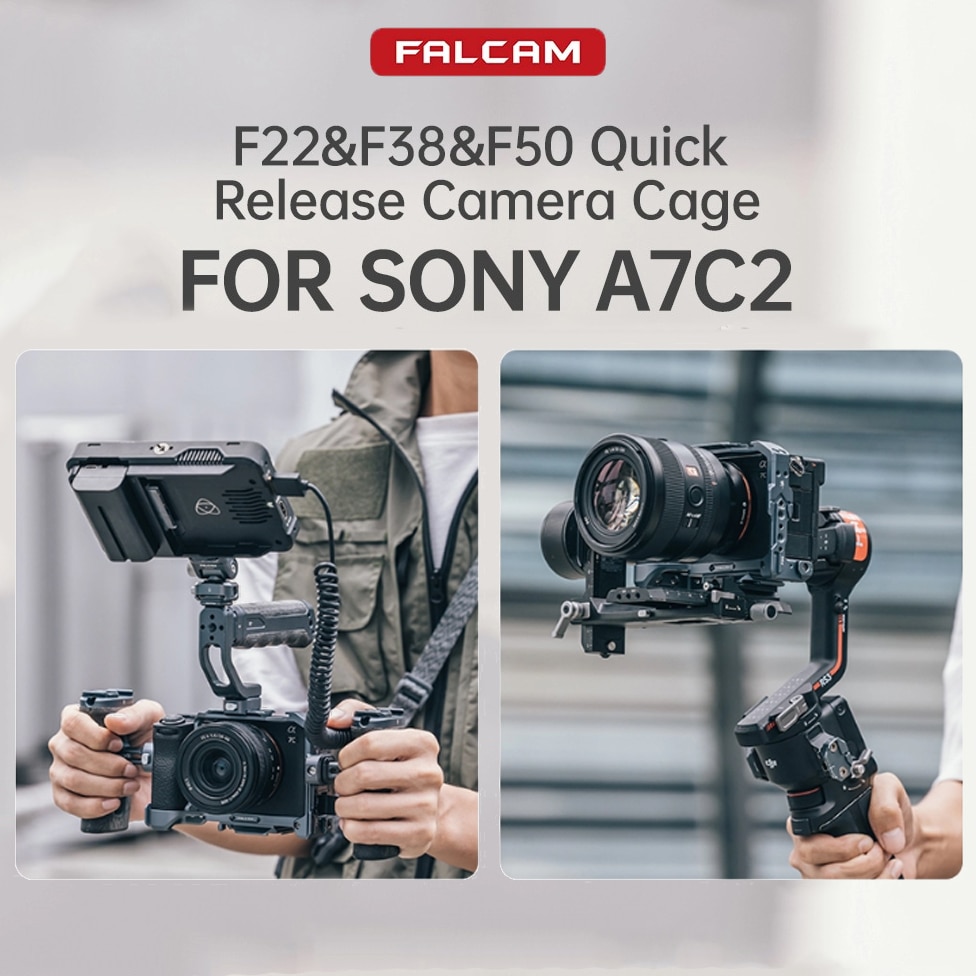 【FALCAM】SONY α7C II対応プレート他 新製品
