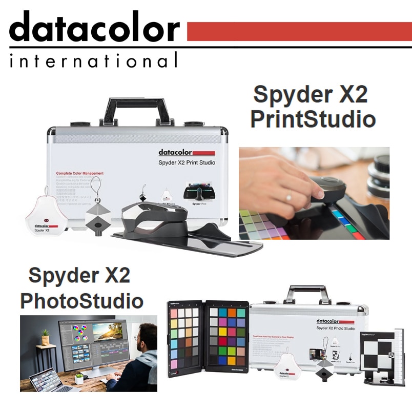 12/15～【datacolor】ワークフローに必須アイテムをパッケージに『SpyderX2 PrintStudio/SpyderX2 PhotoStudio』