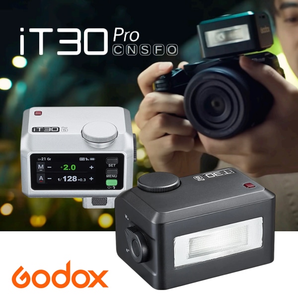 【GODOX】 GN15 TTL HSS 2.4Gワイヤレス・システム内蔵カメラフラッシュ『iT30Pro』