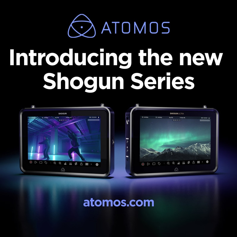 【ATOMOS】新型モニターレコーダー『SHOGUN/SOGUN ULTRA』