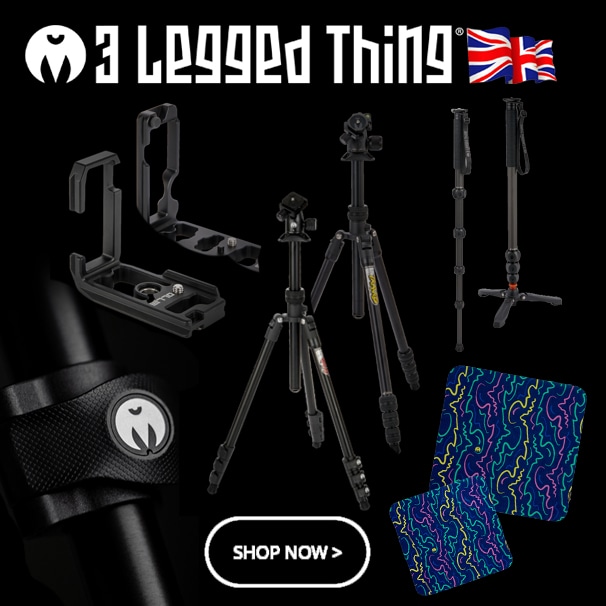 【3 Legged Thing】新ラインナップ！三脚や一脚、新たなアクセリーも豊富です