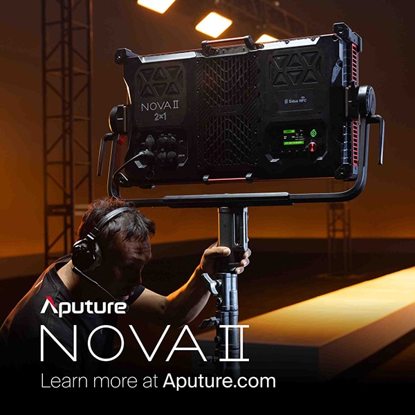 【Aputure】次世代フルカラーLED パネル「Aputure “NOVAII”」