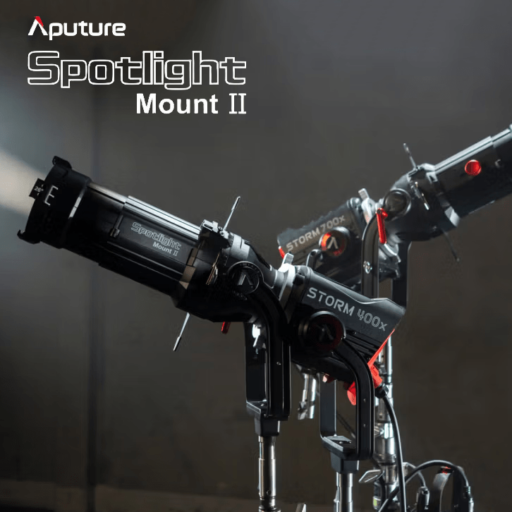 【Aputure】LEDライトをスポットライトにする「Spotlight Mount II」