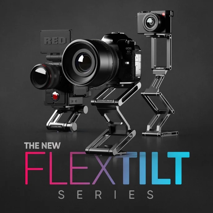 【edelkrone】物撮りなどに最適な複数の柔軟なジョイントを備えた「FlexTILT」