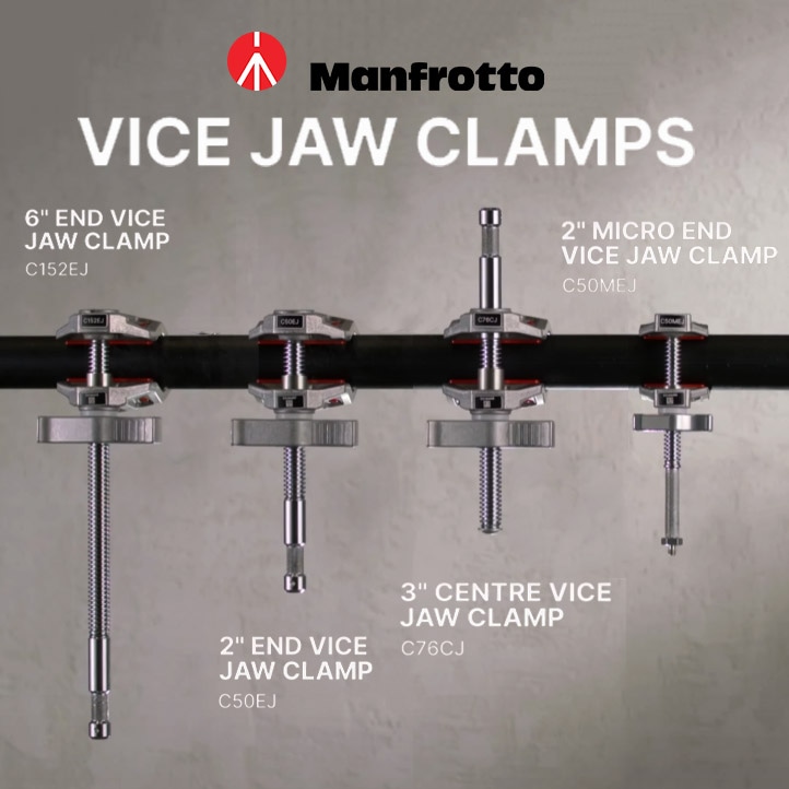 【Manfrotto】VICE JAW CLAMPS