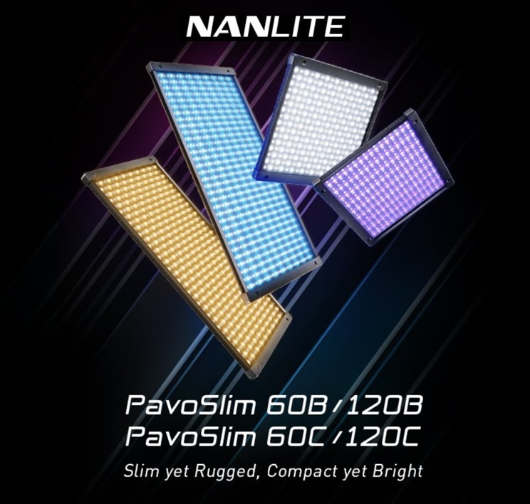 【NANLITE】スリムで頑丈なパネルライト『NANLITE PavoSlim 60B/60C 120B/120C』