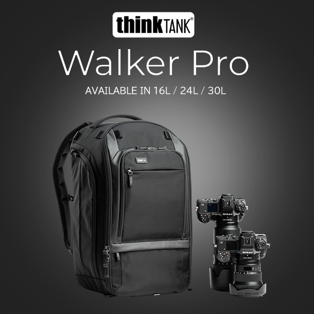 【thinkTANKphoto】誇る高い耐久性と使い勝手の良さを継承した、新たなカメラ バッグシリーズ「ウォーカープロ バックパック」