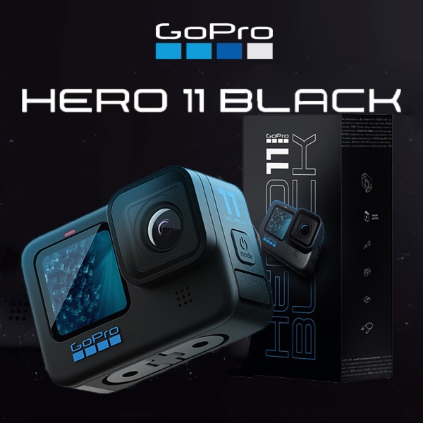 【GoPro】新パッケージ『HERO11 Baclack』