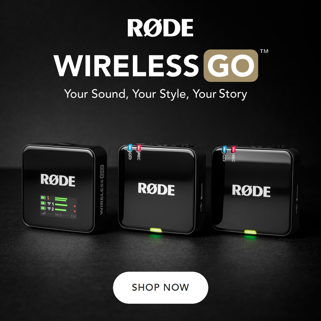 【RODE】第三世代ロード「ワイヤレスゴー」＆NT1 ホワイト登場