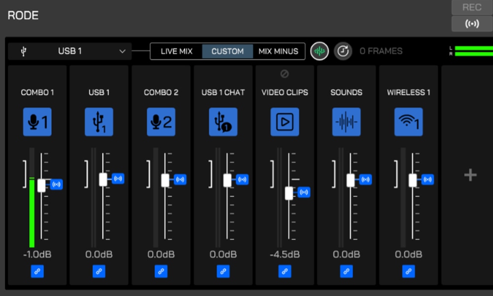 ロードキャスター ビデオ S 特徴：音声ルーティング