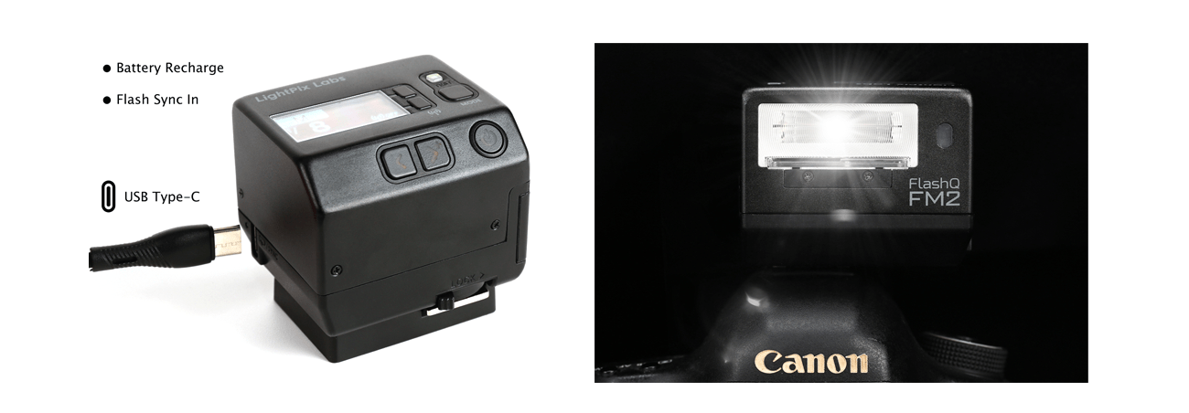 FlashQ FM2 USB Type-Cポート