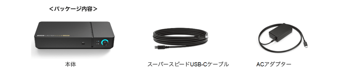 RODECaster Video Core 本体正面イメージ