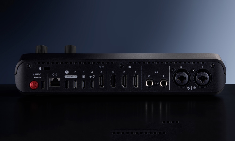 ロードキャスター ビデオ S 特徴：多彩な映像入力